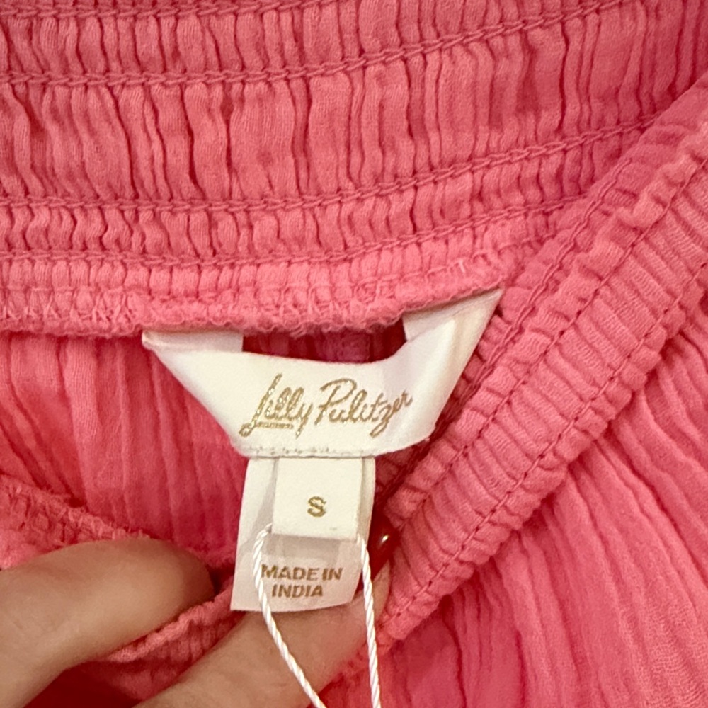 Lilly Pulitzer Enzo Pants Coverup small - Picture 4 of 4